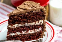 Decadent Chocolate Cream Cake