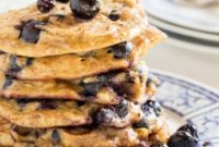 Protein-Packed Blueberry Almond Pancakes