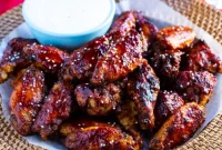 Slow Cooker Sweet Heat Glazed Wings
