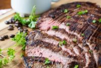 Bold Coffee-Soy Flank Steak