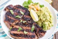 Tequila Lime Grilled Steak