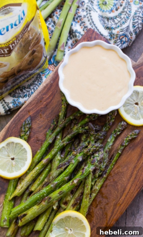 Grilled Asparagus with Wasabi Soy Dip 3 Freshly Grilled Asparagus with Homemade Wasabi-Soy Dipping Sauce