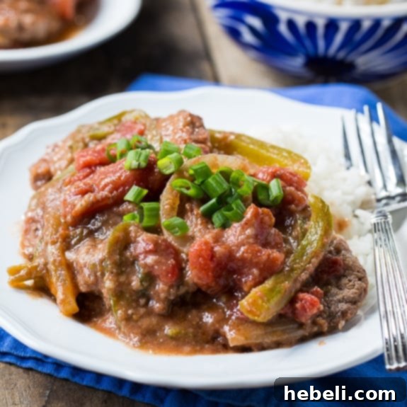 Classic Swiss Steak 2 Old-fashioned Swiss Steak