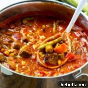 Southern Vegetable Beef Soup