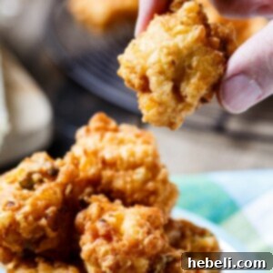 Corn Fritters make a delicious summer appetizer.