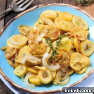 Summer Squash and Onions