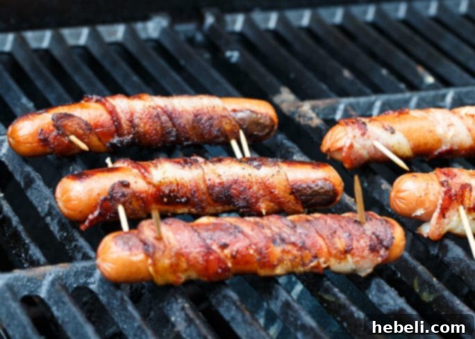 Ultimate Bacon Wrapped Hot Dogs Pimento Cheese 4 Bacon-Wrapped Hot Dogs