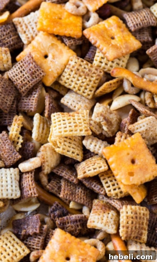 Texas Trash Snack Mix - A perfect college care package treat alongside dorm essentials