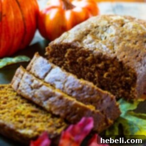 A freshly baked loaf of Spicy Pumpkin Bread.