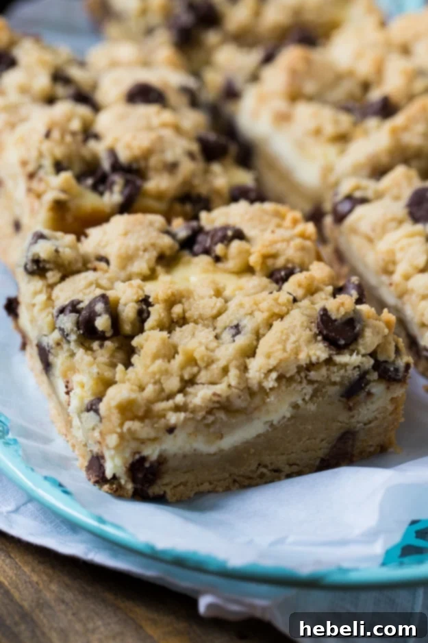 Preparing the cookie dough for the base layer of the Chocolate Chip Cheesecake Bars