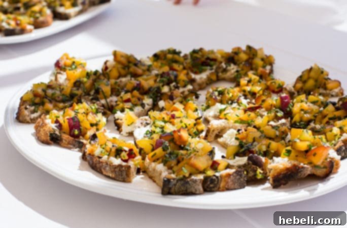 Beautifully plated bruschetta served at Fess Parker Winery, perfectly paired with wine during the Ruby Princess excursion
