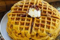 Spiced Sweet Potato Waffles