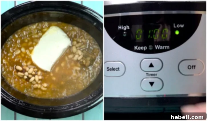 Adding cream cheese.