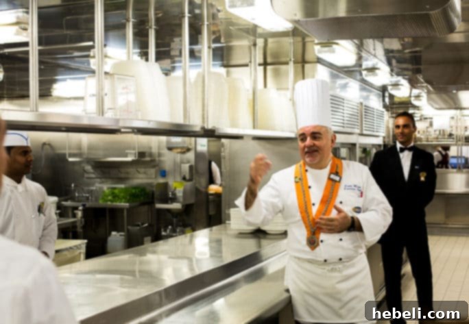 Experience the Best with Princess Cruises 5 Ruby Princess Galley Tour Behind the Scenes