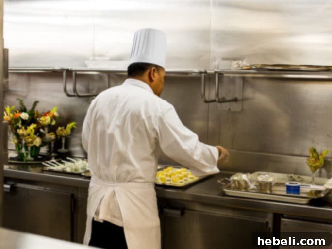 Experience the Best with Princess Cruises 6 Ruby Princess Galley Tour Kitchen Overview