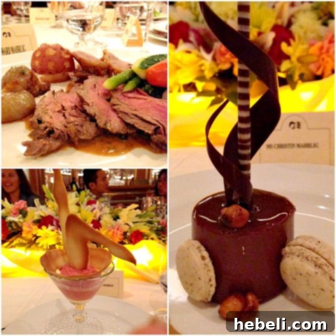 Experience the Best with Princess Cruises 8 Ruby Princess Chef's Table Desserts