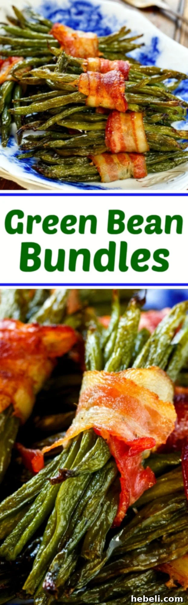 Marinating green beans in a savory and sweet sauce for green bean bundles.