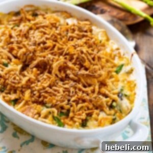 Asparagus Casserole in a square dish