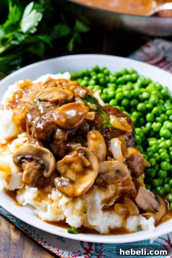 Salisbury Steak with homemade gravy