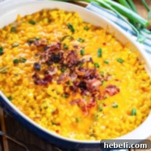 Cheddar Corn Casserole