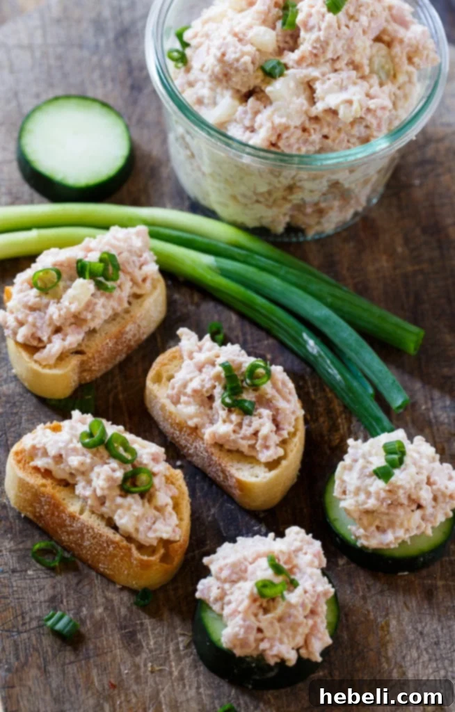 Homemade Deviled Ham, a delicious way to use up leftover ham