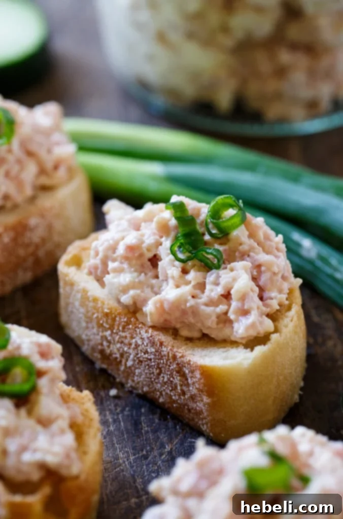 Deviled Ham ingredients blended into a creamy spread