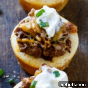 Sloppy Joe Cornbread Muffins