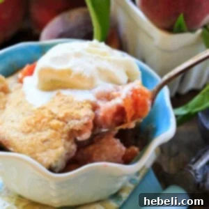 Easy Southern Peach Cobbler