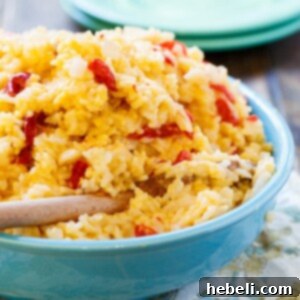 Creamy Pimento Cheese Rice 6 Pimento Cheese Rice