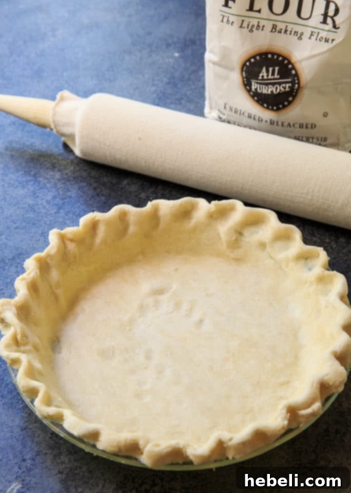 Homemade Flaky Pie Crust - Golden and Delicious