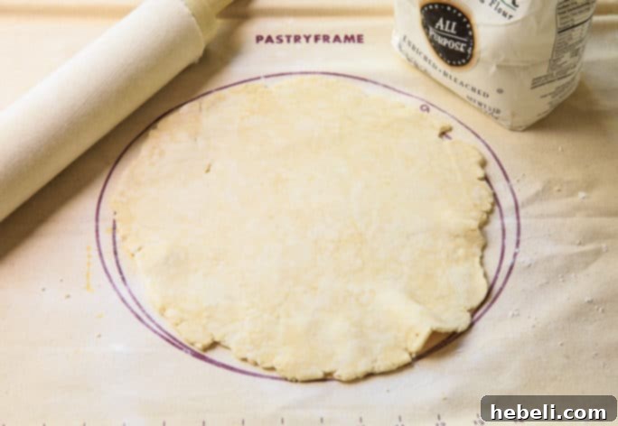 Rolling Out Flaky Pie Crust