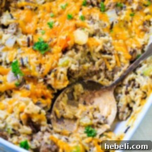 Sausage and Rice Casserole, a delightful Southern dish