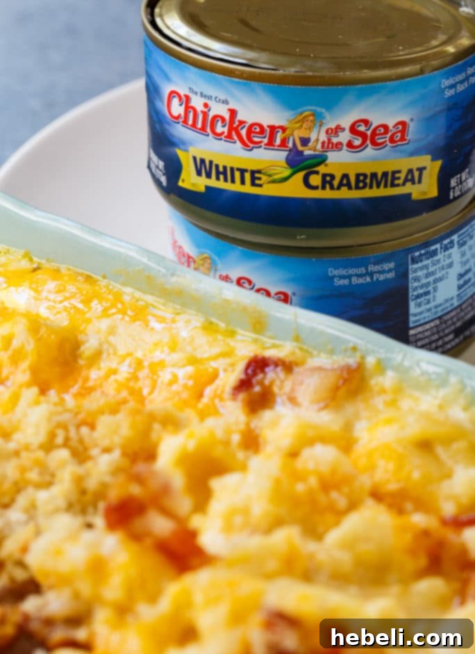 Decadent Crab Macaroni 6 Serving of creamy Crab Mac and Cheese