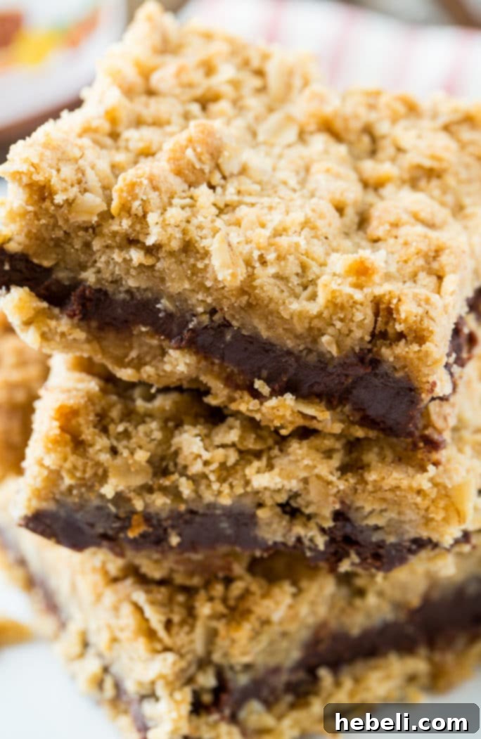 A slice of Nutella Fudge Bar ready to be eaten