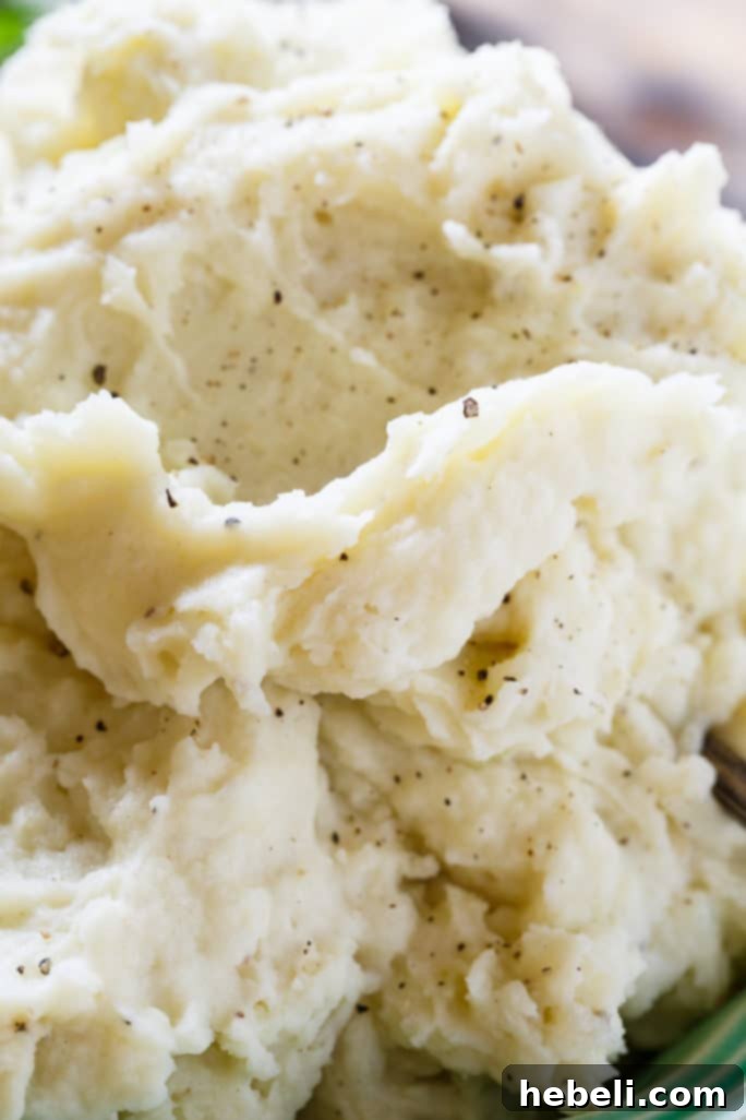 Delicious whipped potatoes, perfect for any meal and easy to store.