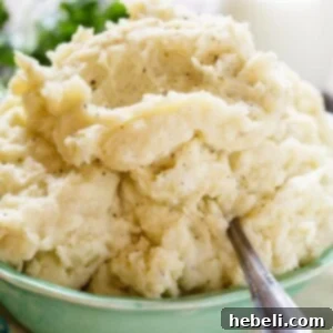 Whipped Potatoes - so smooth and creamy!