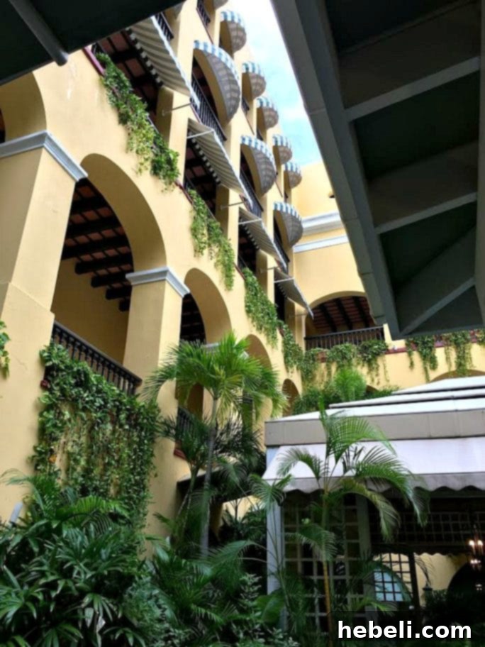 El Convento: A Timeless San Juan Escape 10 Stunning Courtyard of Hotel El Convento with Historical Architecture