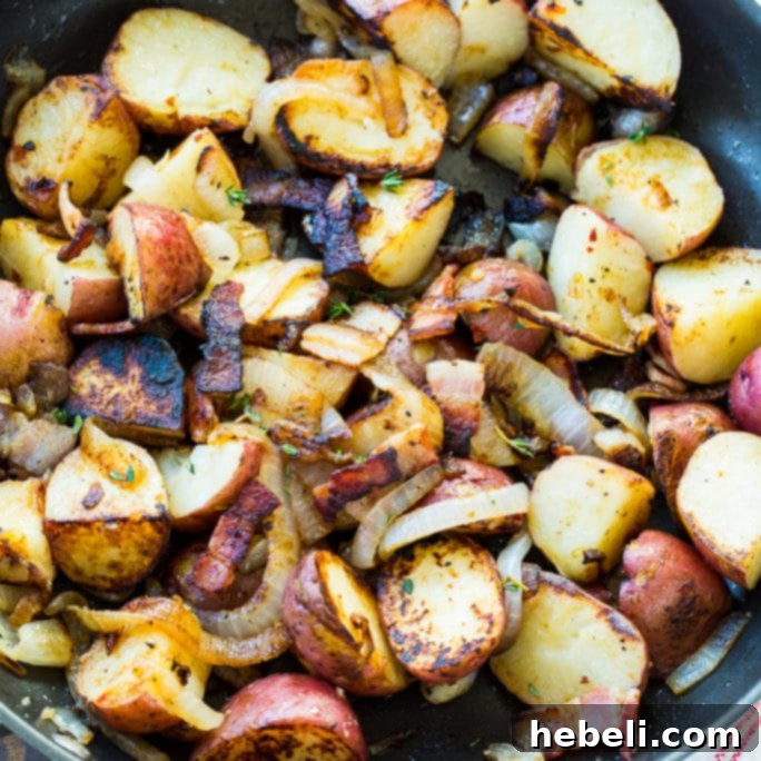 Bacon-Braised Red Potatoes