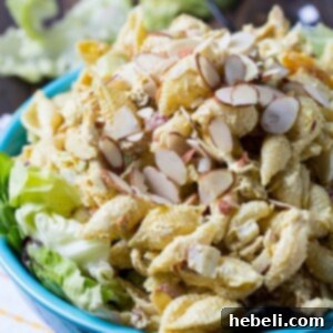 Curry Chicken Pasta Salad