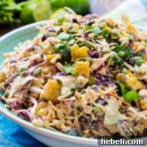 Mexican Coleslaw recipe card image