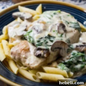 Creamy Parmesan Pork Chops finished dish, presented in a small square thumbnail for the recipe card.