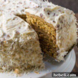 Caramel Italian Cream Cake, a delightful Southern dessert