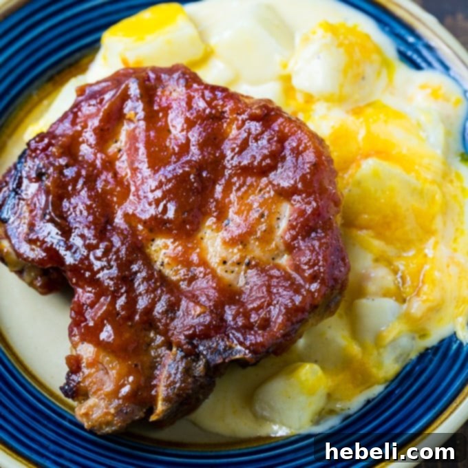 Effortless Oven-Baked BBQ Pork Chops 5 Perfectly glazed Oven Barbecued Pork Chops