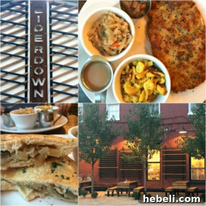 Eiderdown German restaurant exterior in Louisville