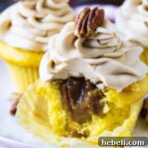 Pecan Pie Cupcakes