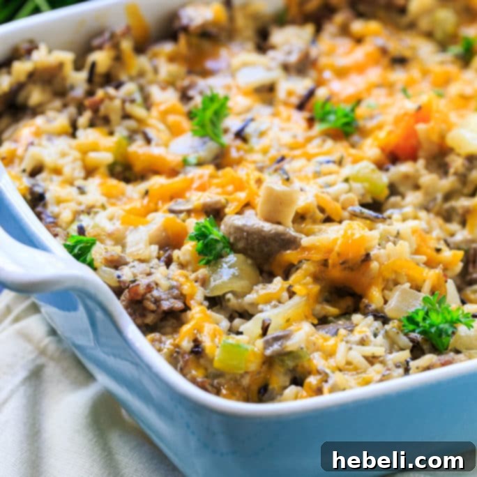 Sausage and Rice Casserole