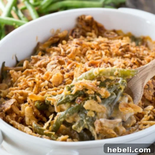 Cheesy Green Bean Casserole