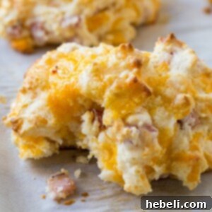 Easy Ham and Cheese Biscuits
