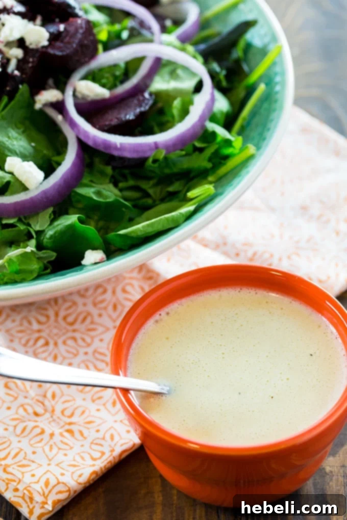 Golden Maple Mustard Vinaigrette 4 Maple Mustard Salad Dressing ingredients blended
