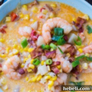Cajun Shrimp and Corn Chowder recipe image